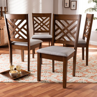 Red Wood Kitchen & Dining Chairs You'll Love | Wayfair